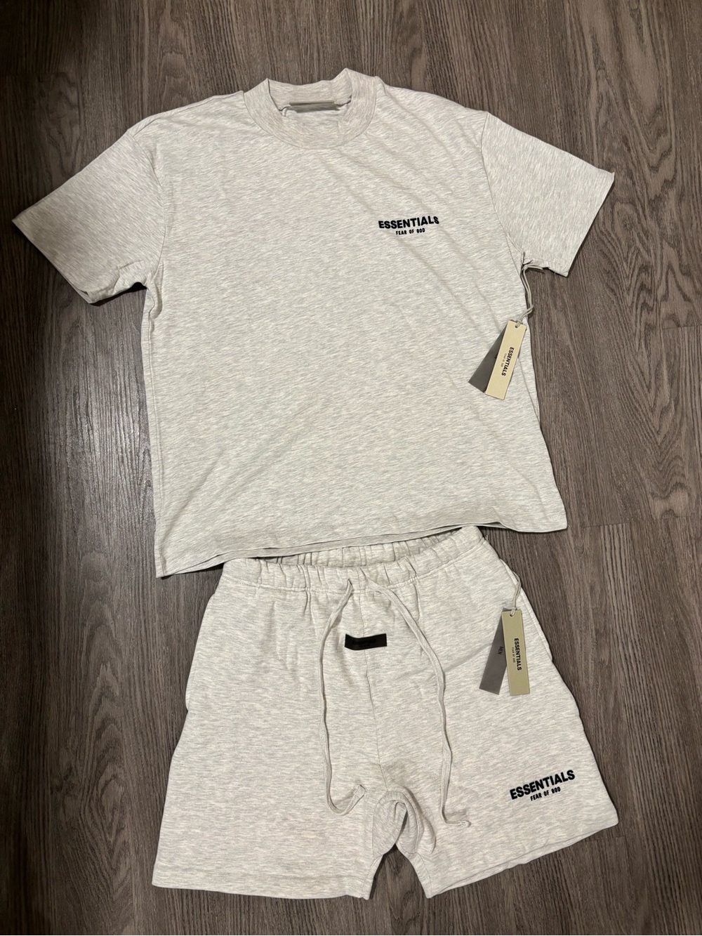 Essentials shirt and short set